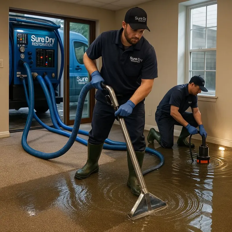 Water Extraction and Removal process in Gas City, IN